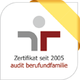 Zertifikat seit 2005 audit berufundfamilie
